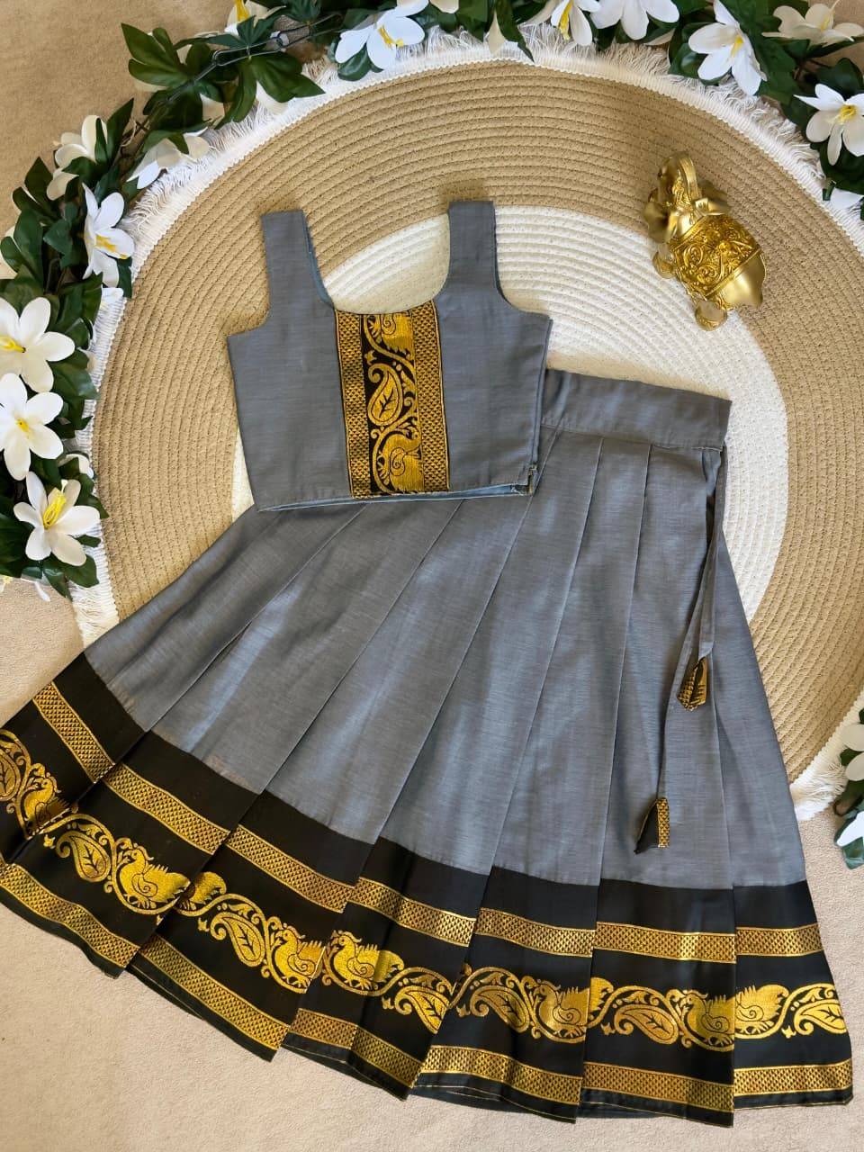 Madhubala Silk Dress Kids clothing wholesale in Ahmedabad